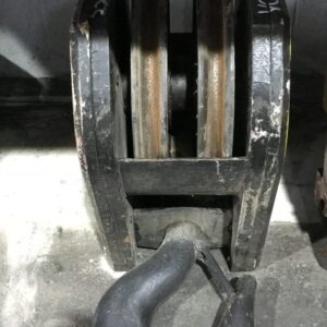 Hook block 2 sheave 22mm  35ton
