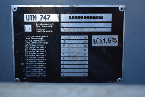 Liebherr LTM1100-4.1 063385 - Image 19