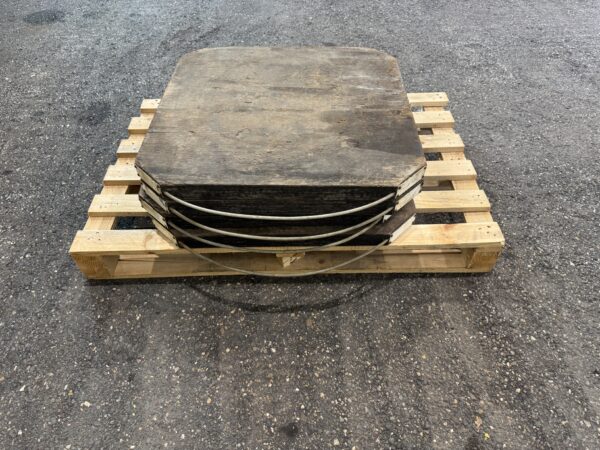 Outrigger pads 750 x 740 x 50 - wood — изображение 3