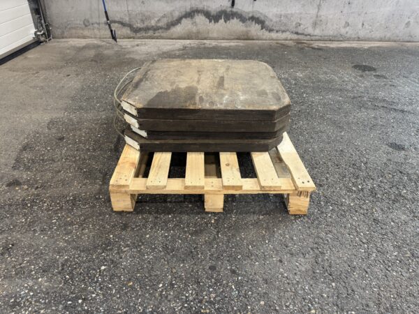 Outrigger pads 750 x 740 x 50 - wood — изображение 4