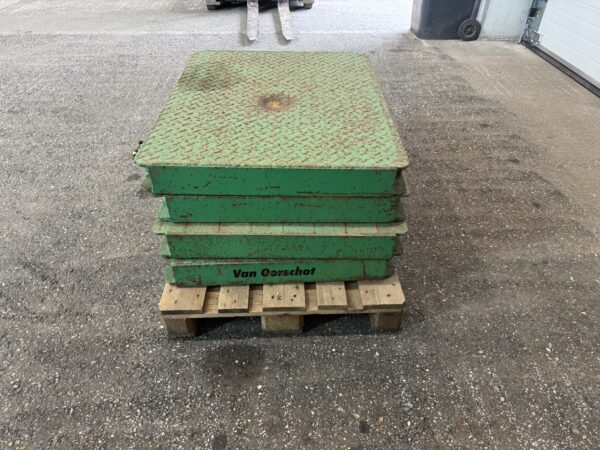 Outrigger pads 1000 x 800 x 100 - iron — изображение 2