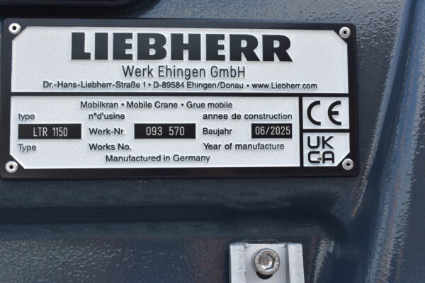 Liebherr LTR1150 093570 - Obrázek 33