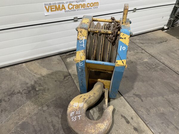 Hook block 4-sheave 22mm 50T - Изображение 2