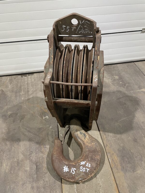Hook Block 4-sheave 22mm 55T - Зображення 2