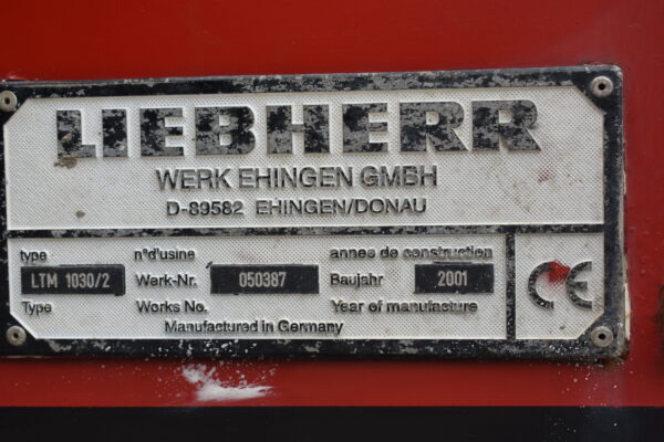 Liebherr LTM1030-2 050387 - Зображення 35