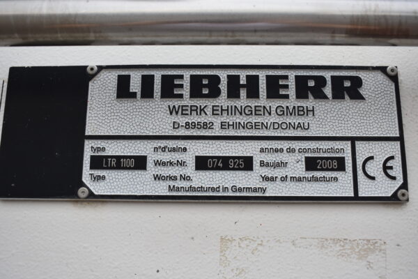 Liebherr LTR1100 074925 — изображение 28