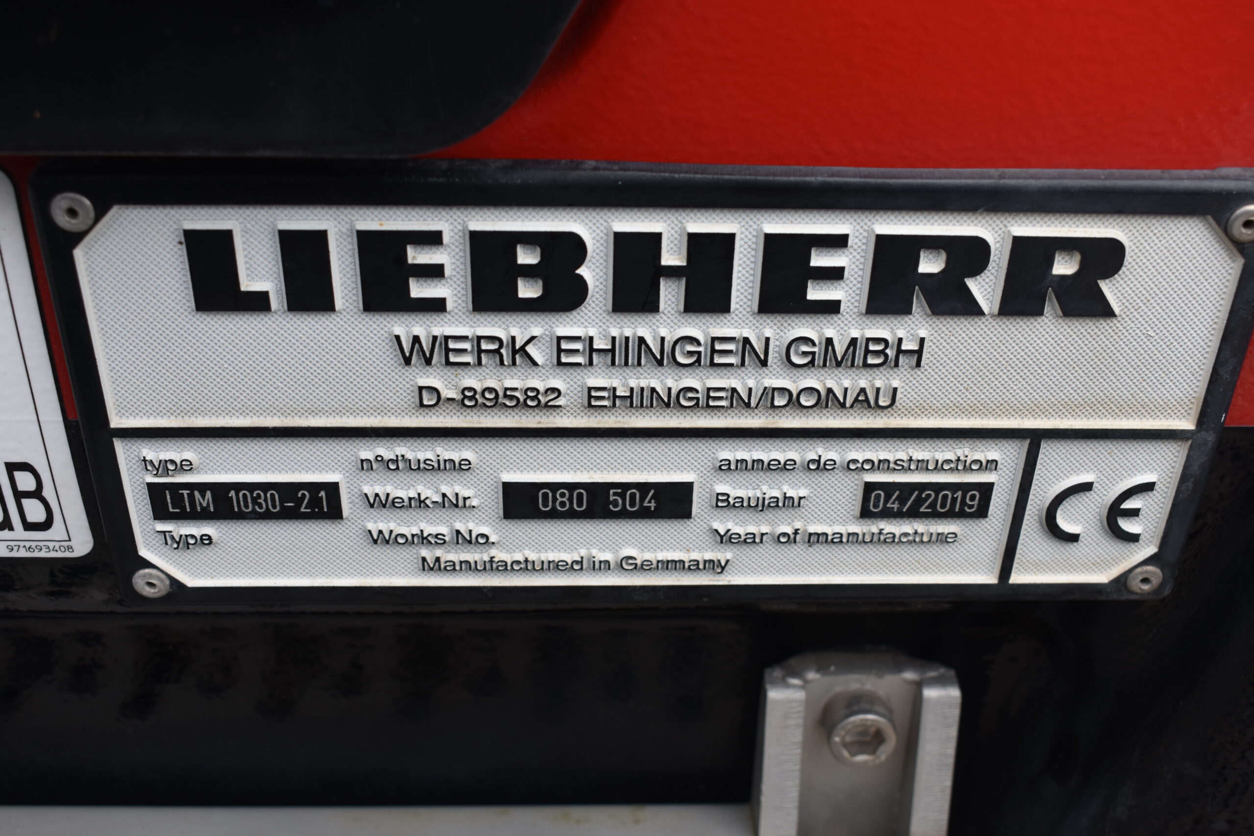Liebherr LTM1030-2.1 080504 – Image 52