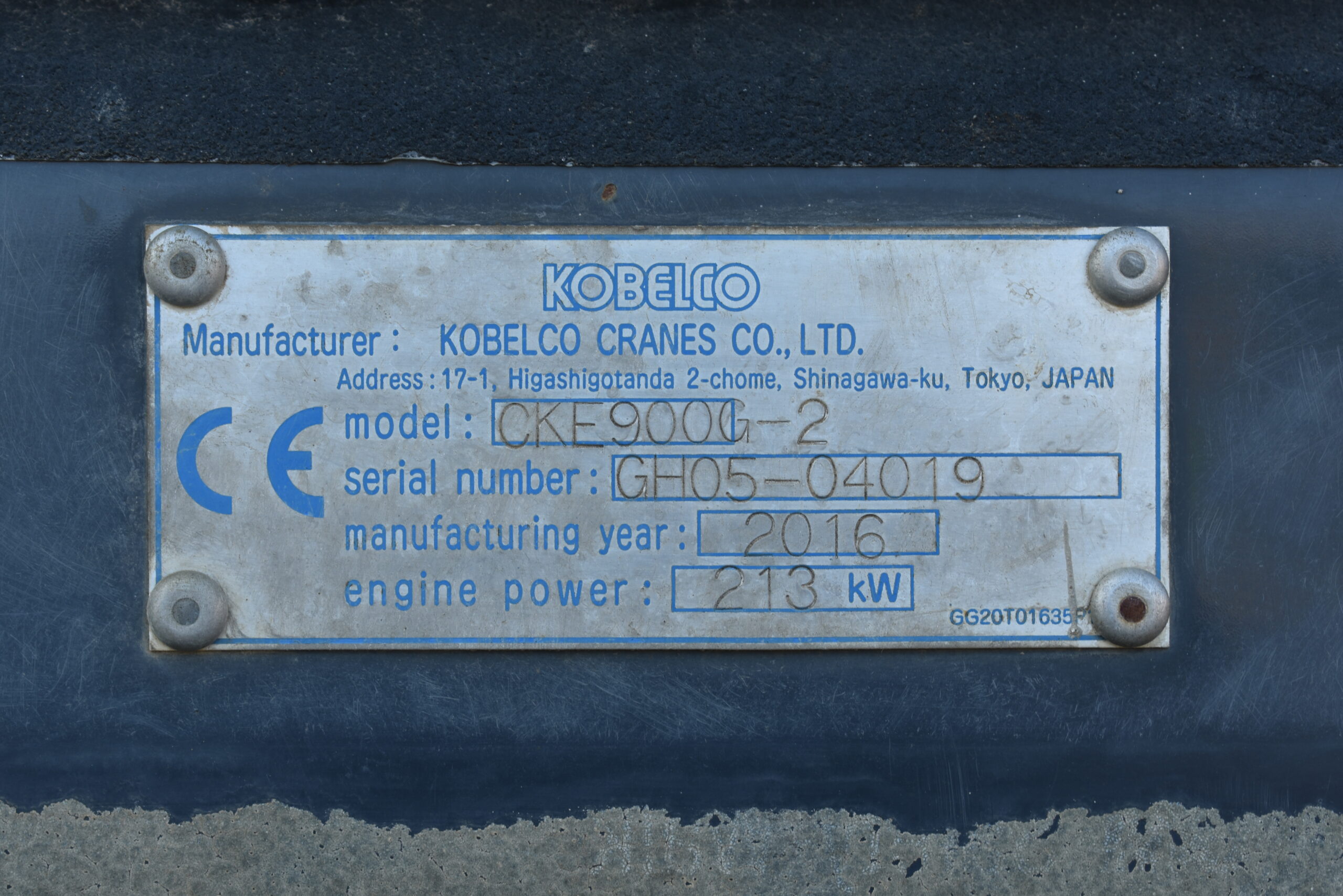 Kobelco CKE900G-2 GH05-04019 - imagine 27
