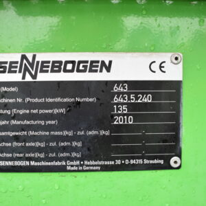 Sennebogen 643R 643.5240 - Изображение 14