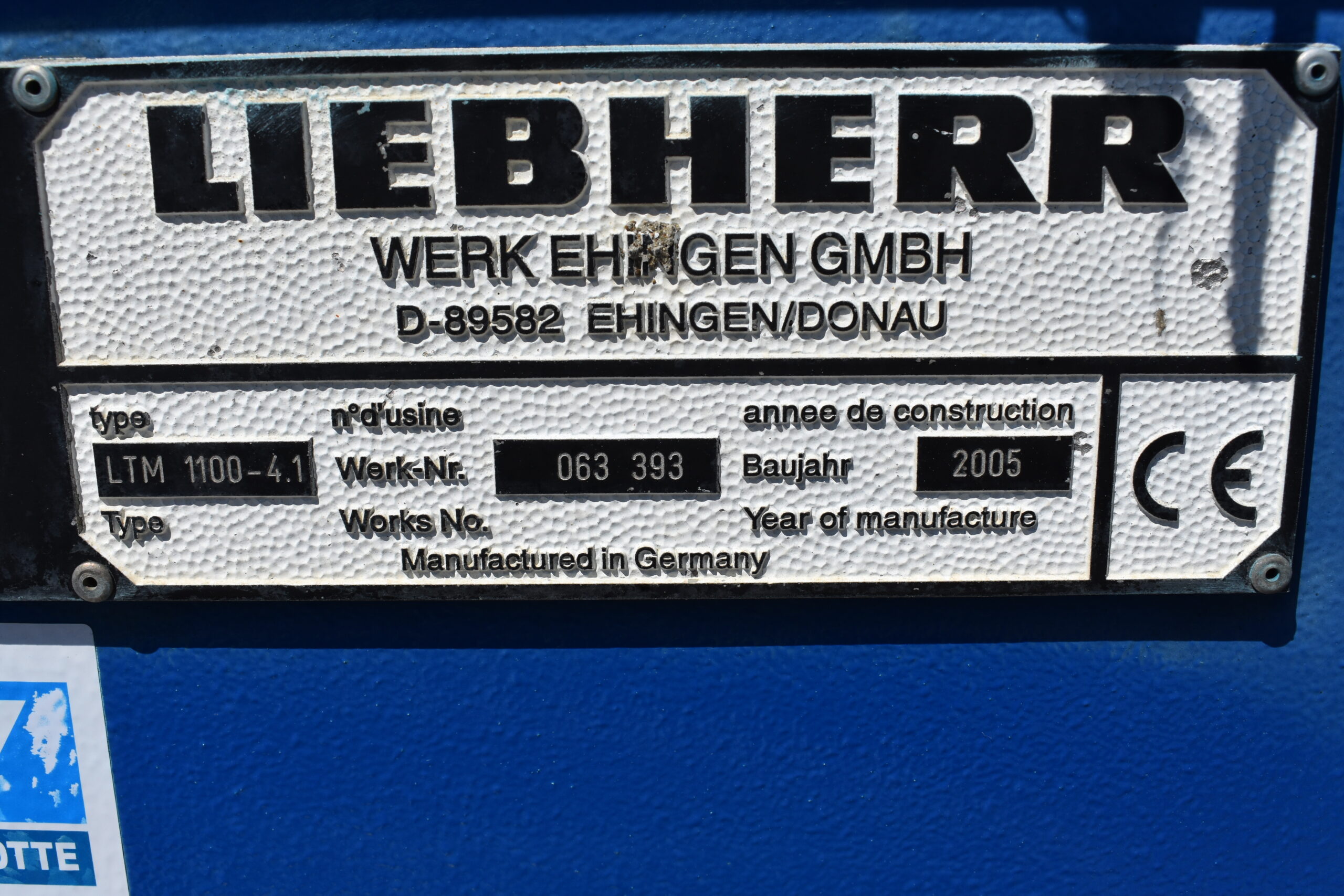 Liebherr LTM1100-4.1 06393 - Imagen 31