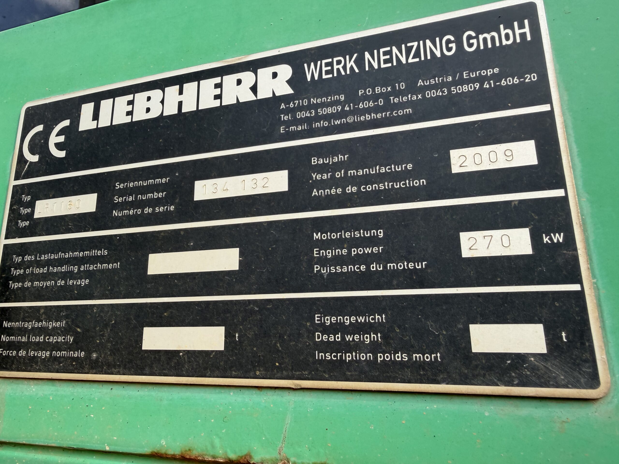 Liebherr LR1160 134132 – Image 10